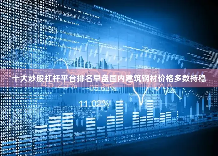 十大炒股杠杆平台排名早盘国内建筑钢材价格多数持稳